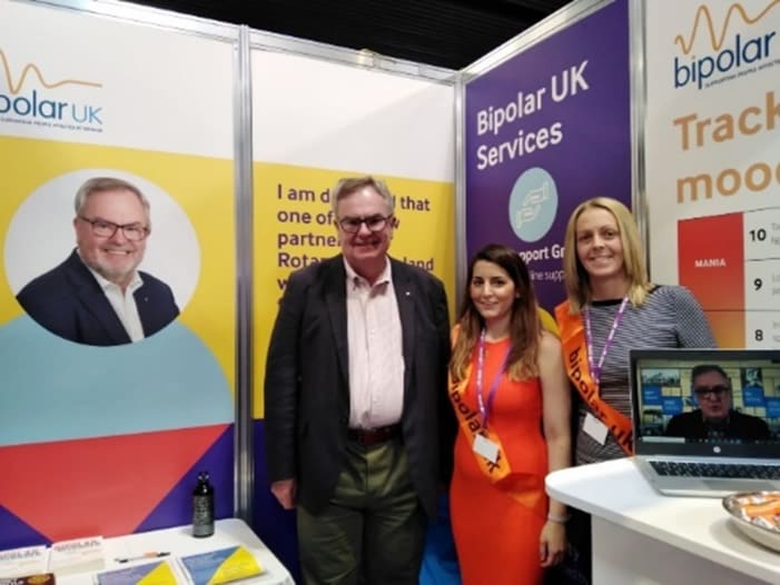 Rotary event with Bipolar UK staff